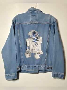 Rare Star Wars x Levi Strauss R2D2 Jean Jacket